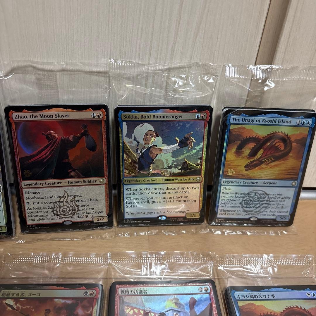 MTG アバター プレリリースfoil セット 英語 日本語 素早き救済者、アン